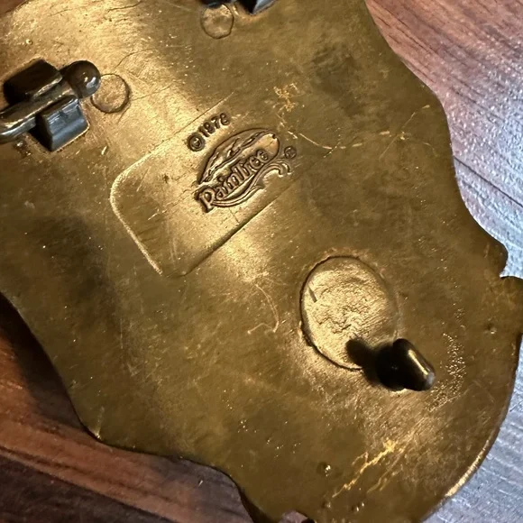 VTG 1978 Raintree Rodeo Equestrian Cowboy Belt With Brass Buckle - Picture 3 of 11